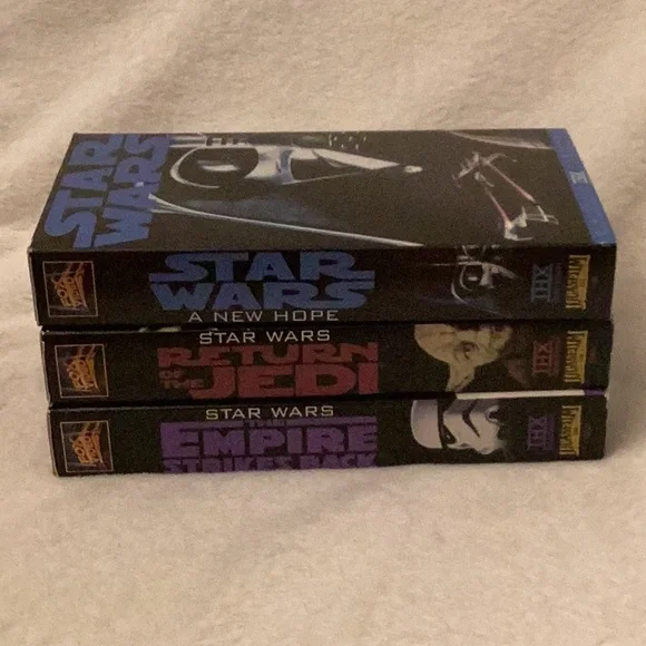 Star Wars Trilogy VHS Boxed Set ~ Tested ~ THX Remastered ~ Nice - Picture 9 of 16